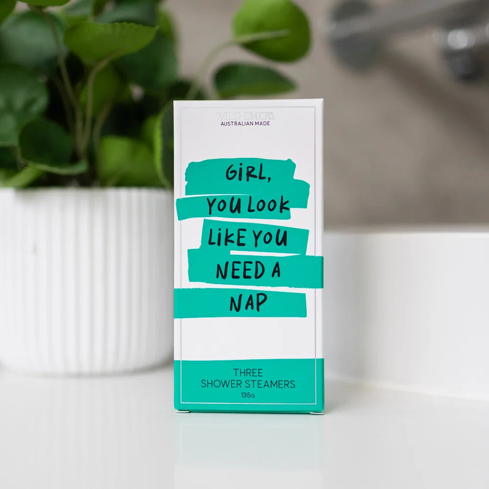 WILD EMERY - Girl, You Look Like You Need A Nap - Shower Steamer 3 Pack