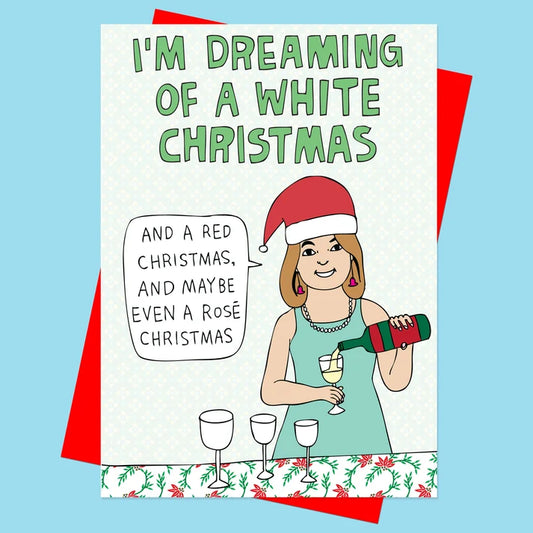 ABLE & GAME- I'm Dreaming of a White Christmas - Blank Greeting Cards