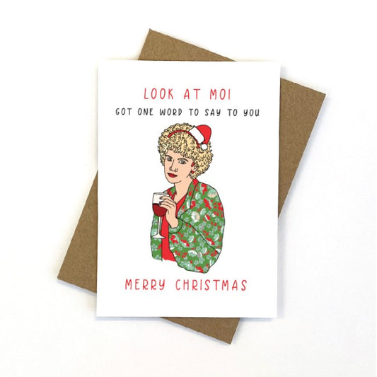 CANDLEBARK CREATIONS - "Look at Moi (Kath & Kim)"- CHRISTMAS CARDS