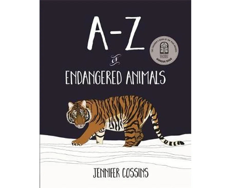 BOOKS & CO - A-Z of Endangered Animals Book - Jennifer Cossins