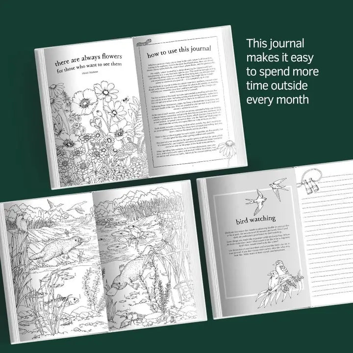 YOUR WILD BOOKS- A Wild Year - Nature Journal
