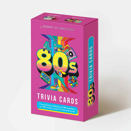 JOURNEY OF SOMETHING- 80'S TRIVIA CARDS