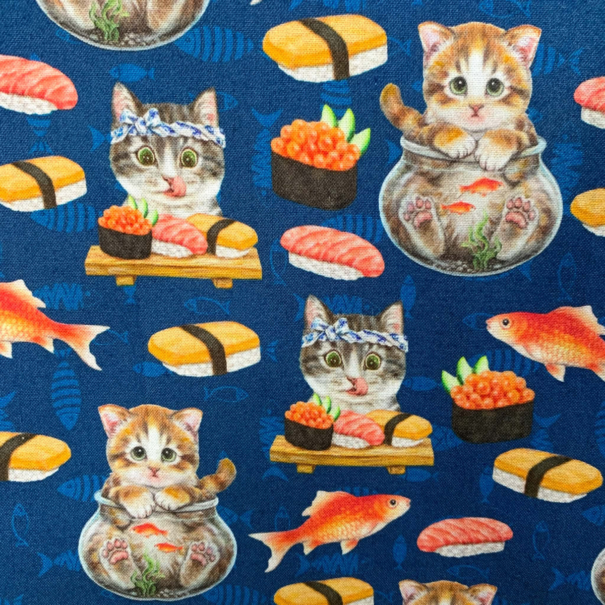 MUMMA WHOOPEE - "SUSHI CATS" Apron