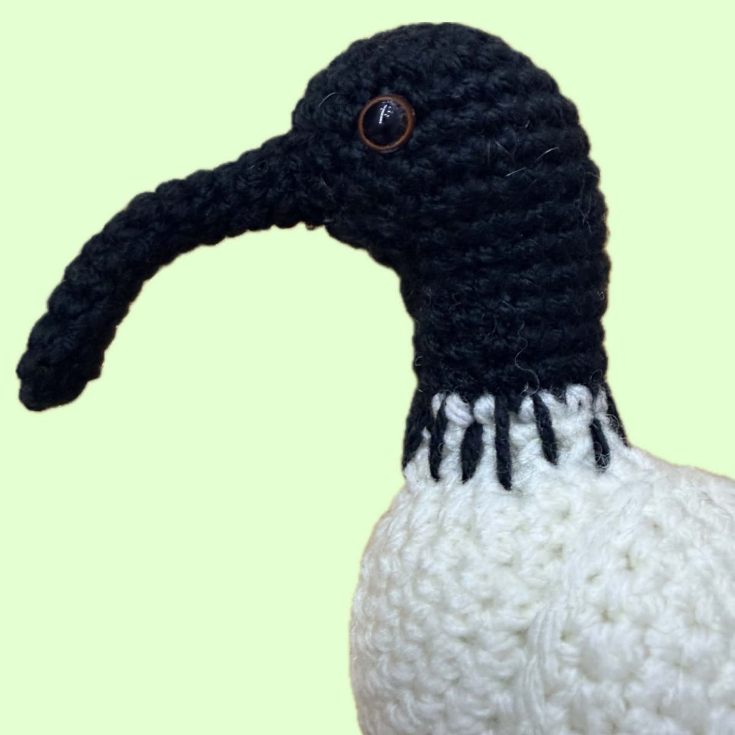 BEAKNITS- Crochet Ibis (Bin Chicken)