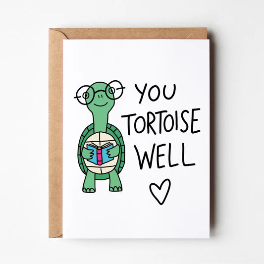 FRIENDS OF HENRY - "TORTOISE WELL" - Greeting Card