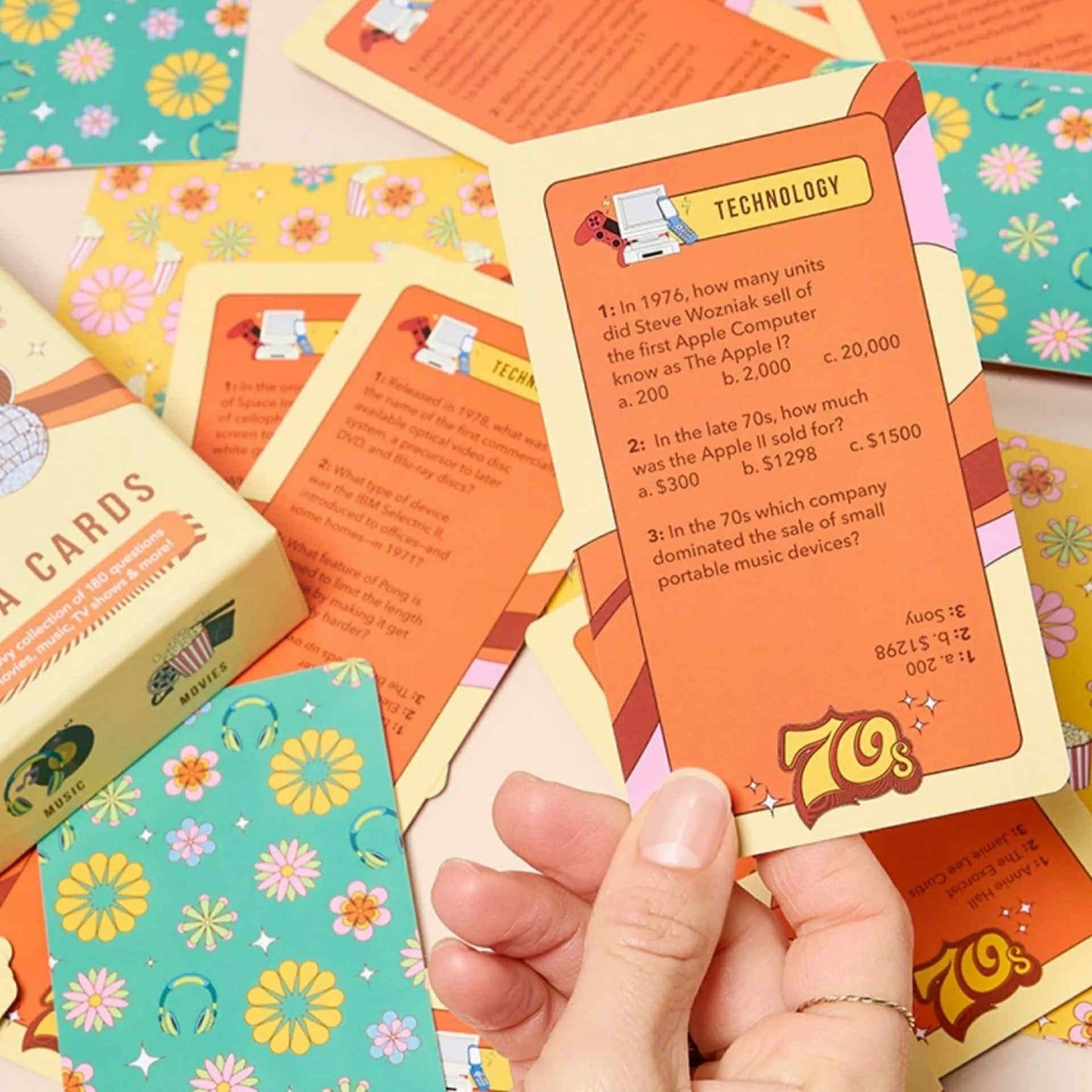 JOURNEY OF SOMETHING- 70'S TRIVIA CARDS