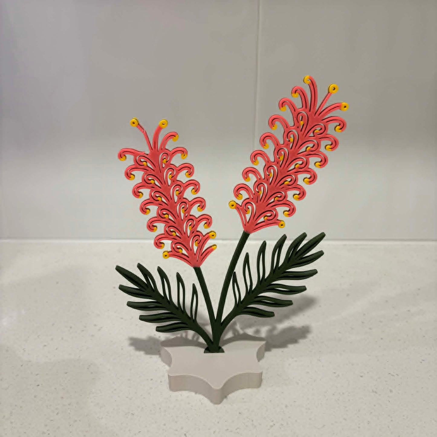 DWAYNSKI.3D - Grevillia - Large Petal Print Vase
