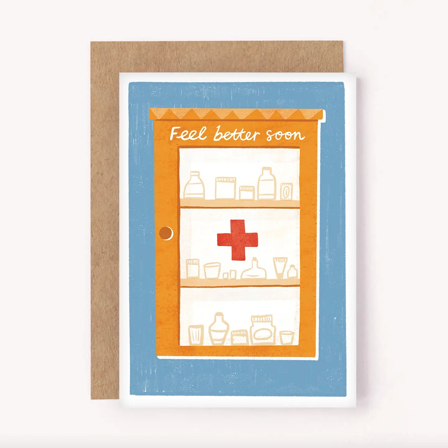 LAUREN SISSON STUDIO- "Feel Better Soon" - Blank Greeting Card
