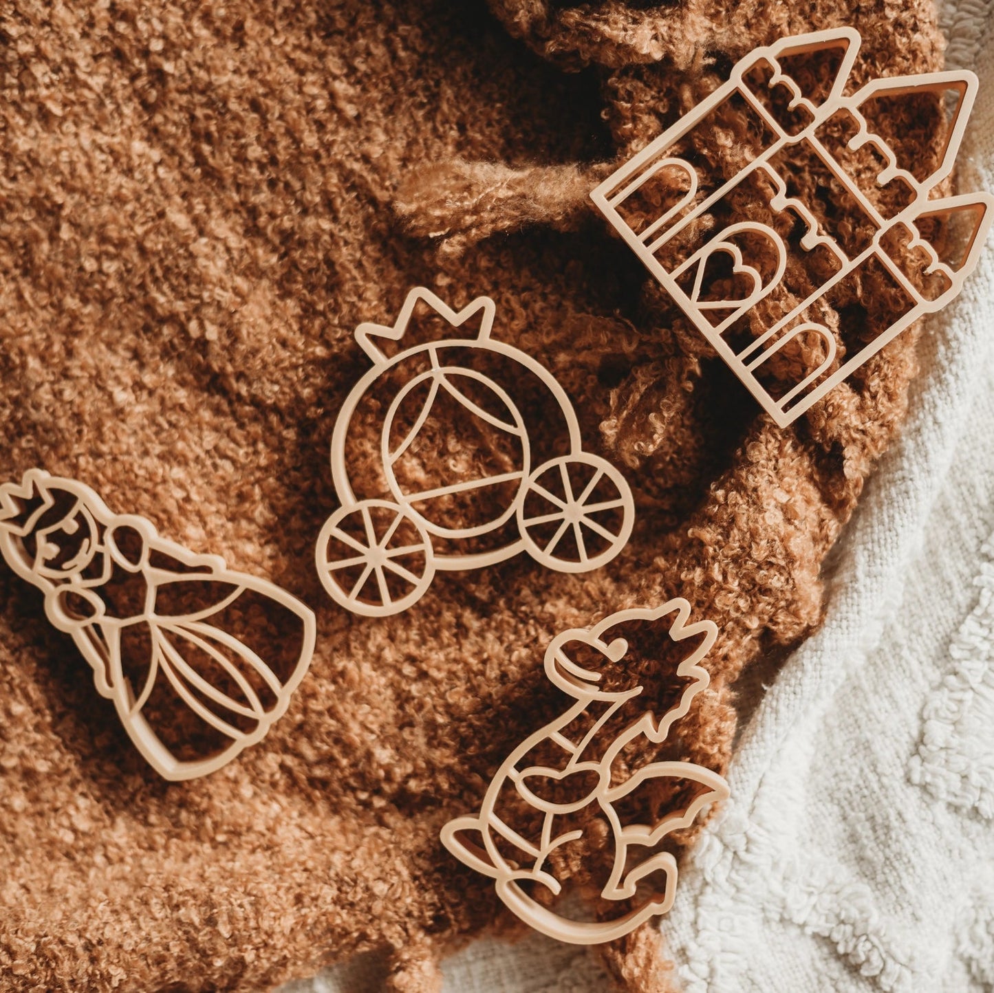 KINFOLK PANTRY- Princess Cutter Set - Eco Playdough/Cookie Tools
