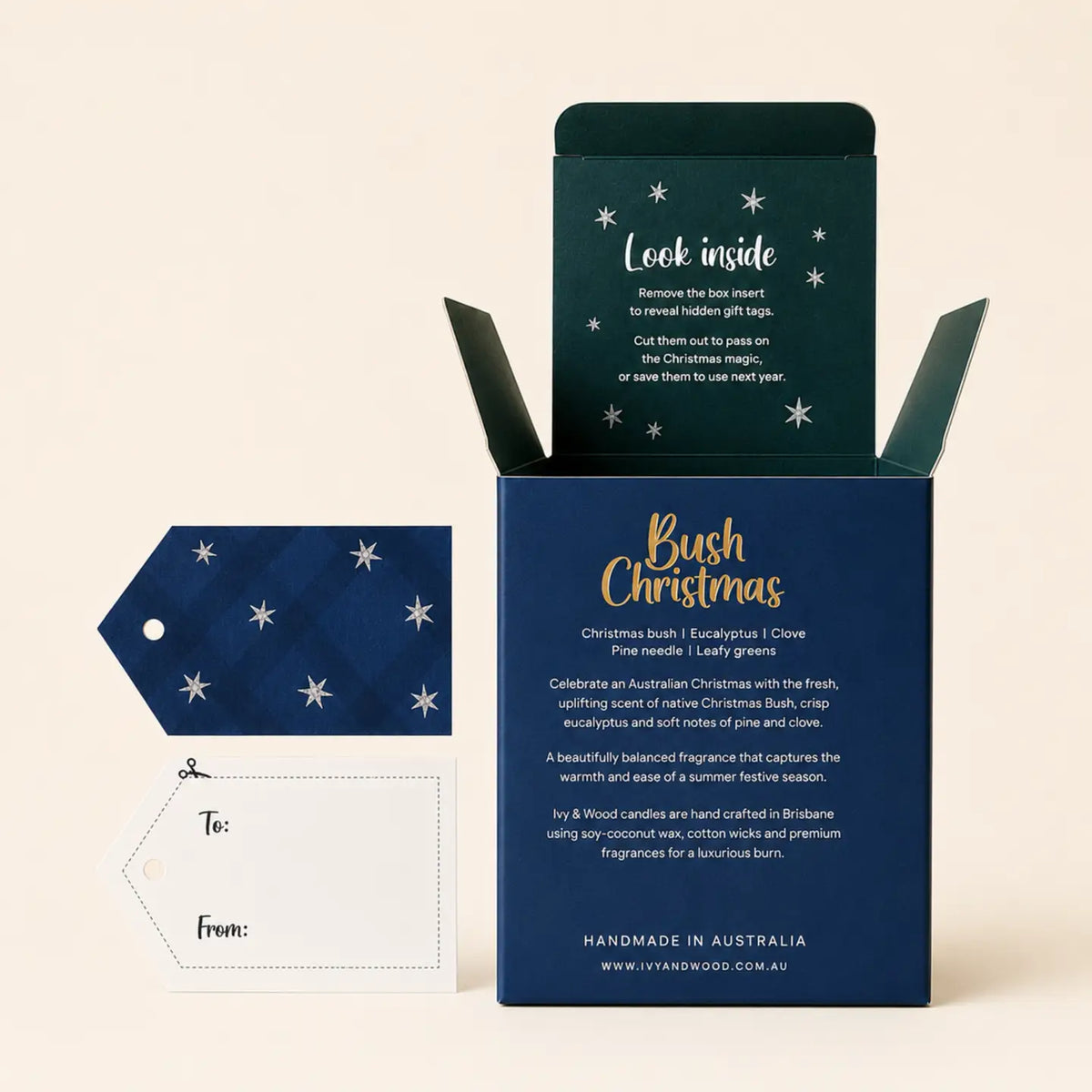 IVY & WOOD - "Bush Christmas"-Limited Edition Christmas Candle