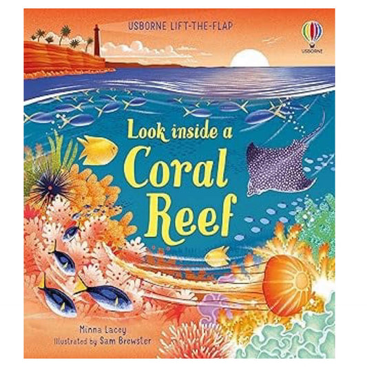 BOOKS & CO - LOOK INSIDE A CORAL REEF by Minna Lacey