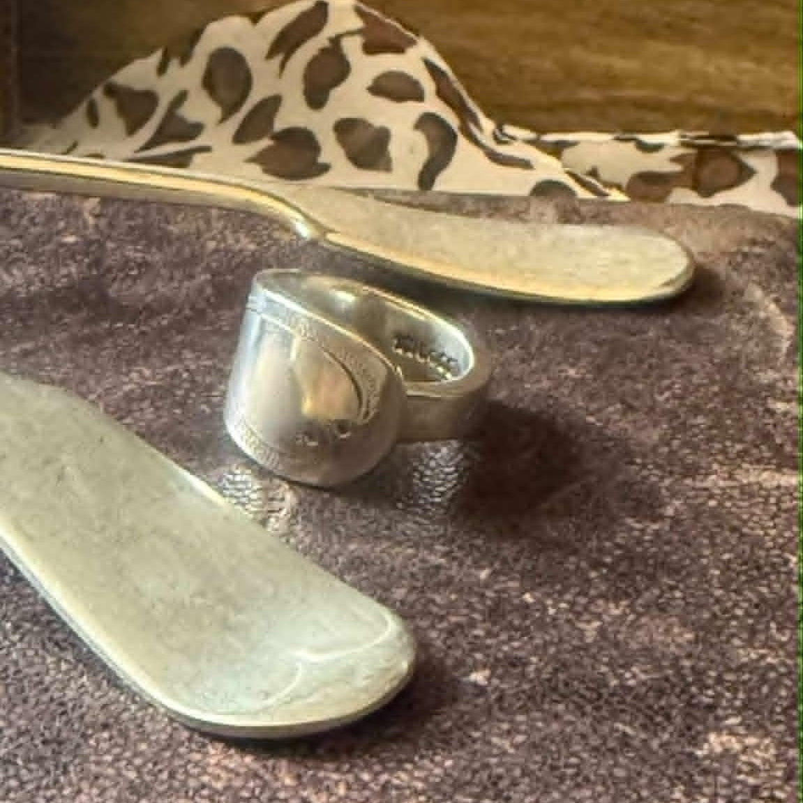 MOLLY MADE - Vintage Jam Spoon Handle Ring