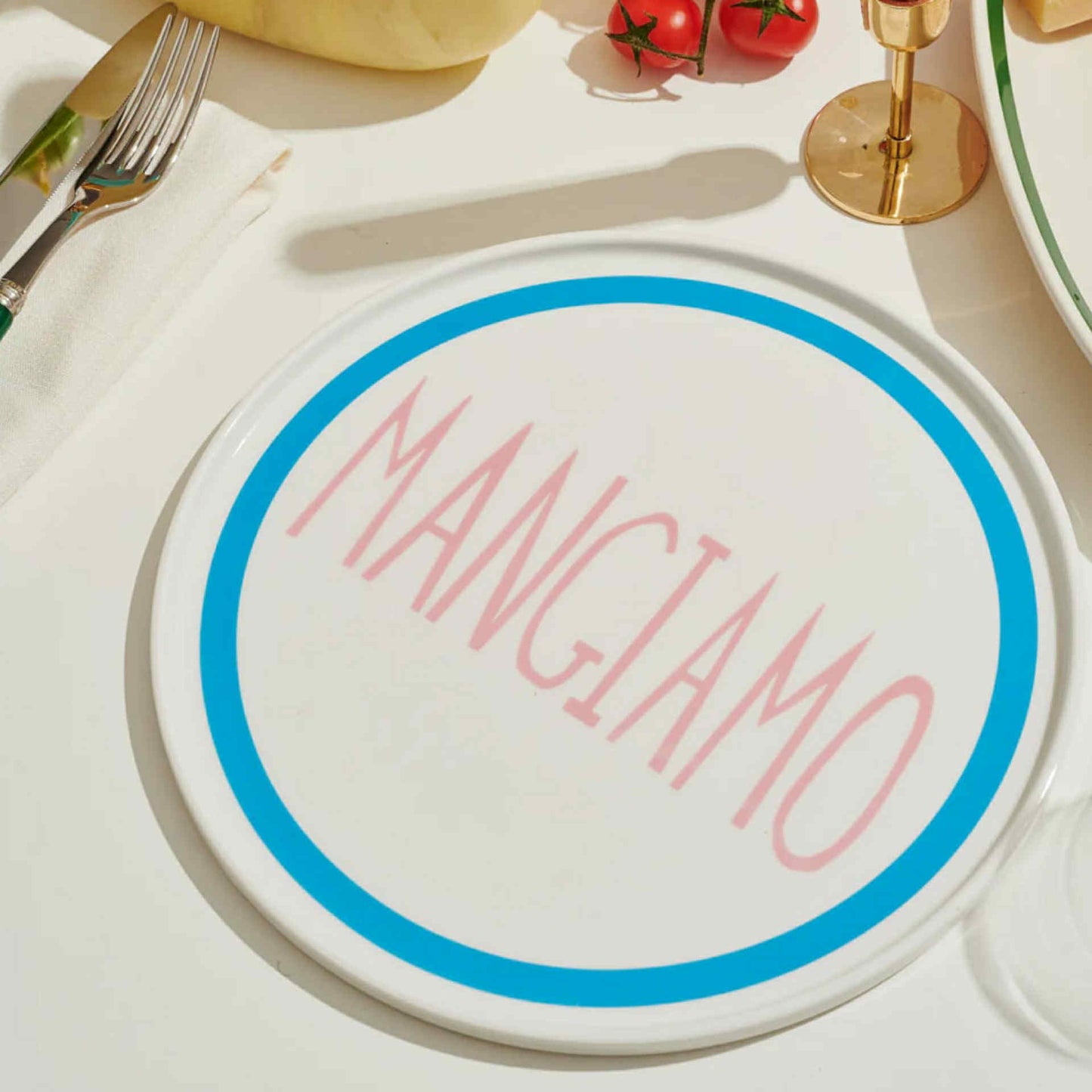 In The Roundhouse - "Mangiamo" Plate