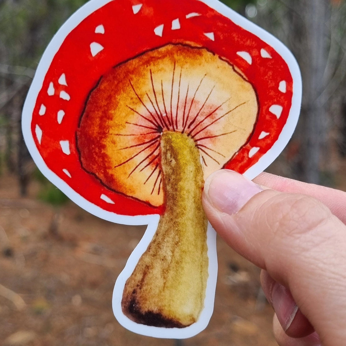 BOSA ART CO - "MUSHROOM"- Vinyl Sticker