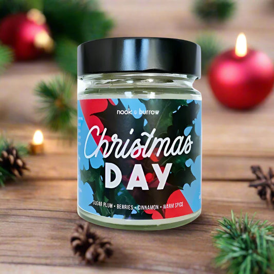 NOOK & BURROW- "CHRISTMAS DAY" Christmas Candle