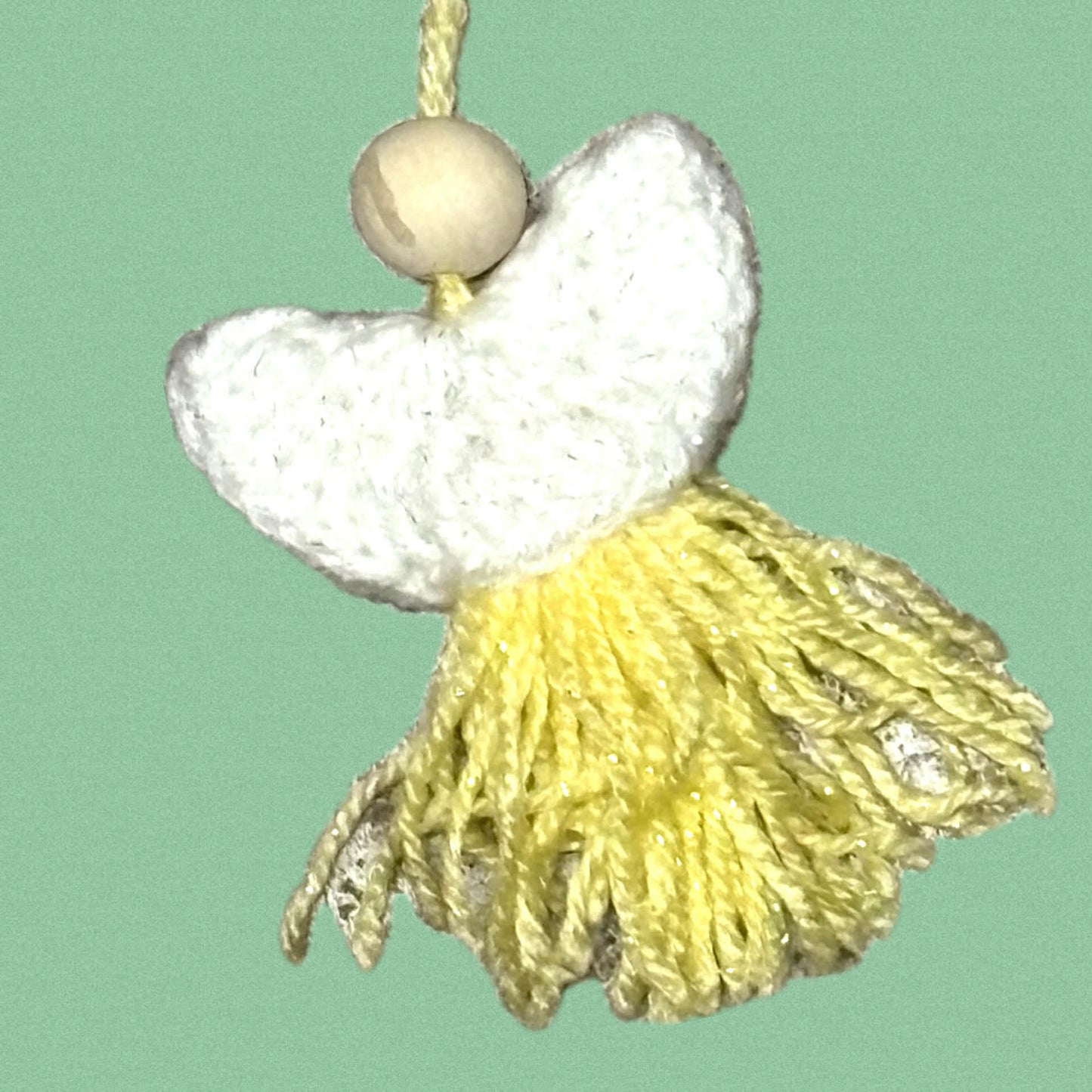 BEAKNITS- "OH CHRISTMAS TREE"- CROCHETED CHRISTMAS GARLAND