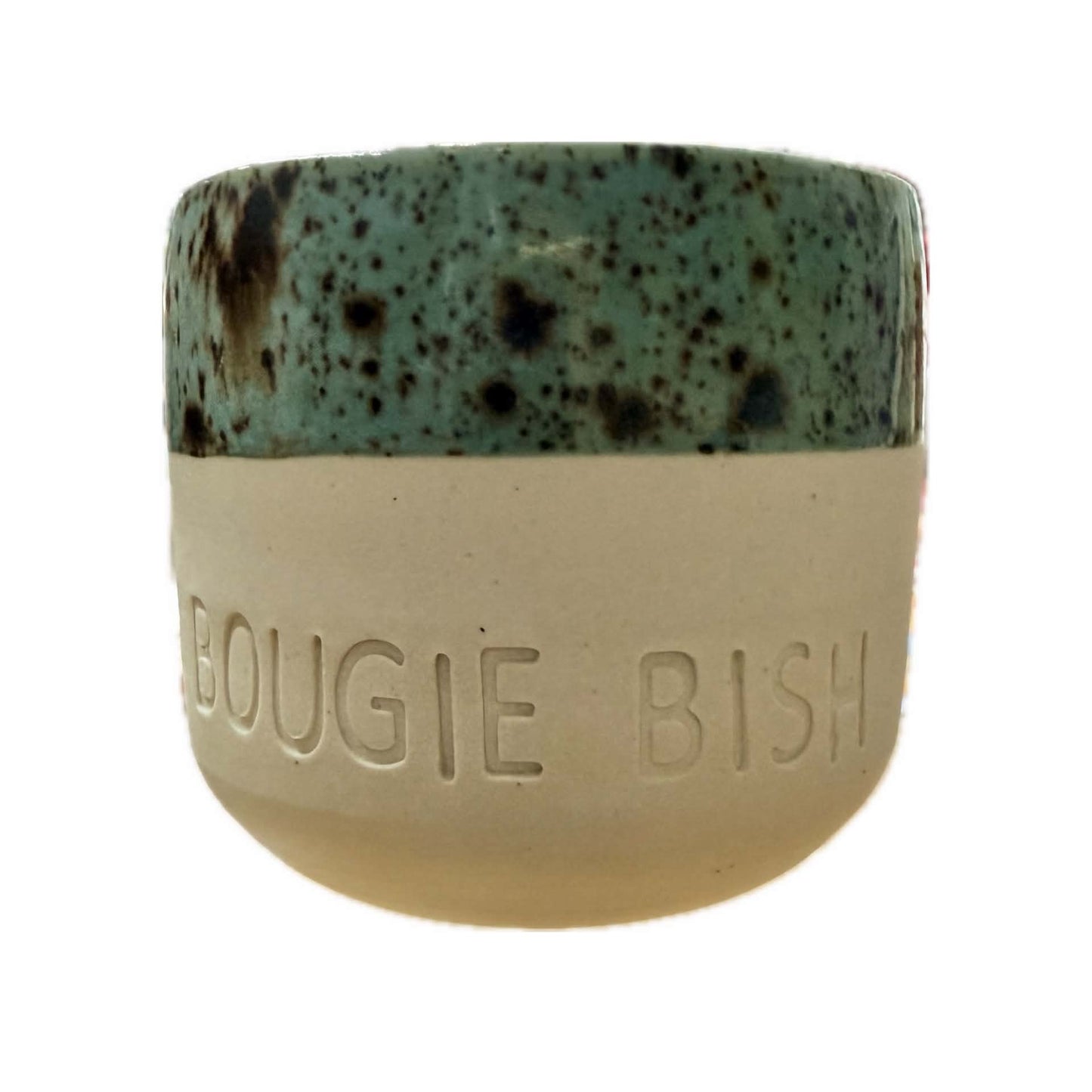 POTTERESS BY ALICIA - BOUGIE BISH - Hand Stamped Mug
