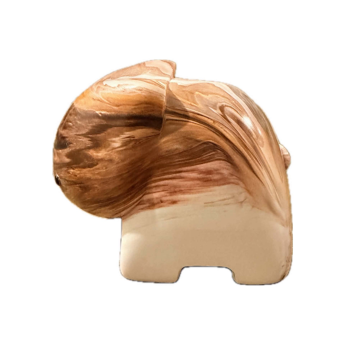 PETE CROMER - RESIN WOMBAT Natural #1 -- Salted Caramel