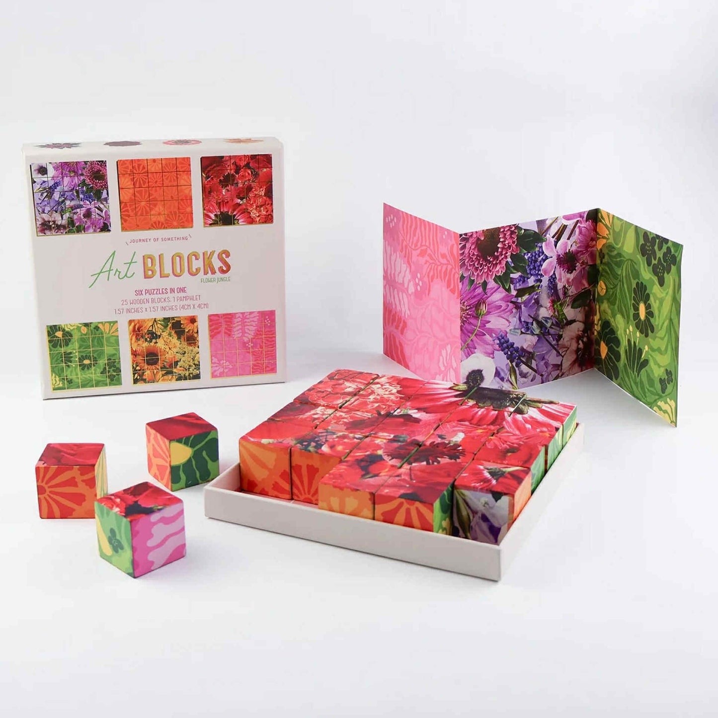 JOURNEY OF SOMETHING - ART BLOCKS - FLOWER JUNGLE