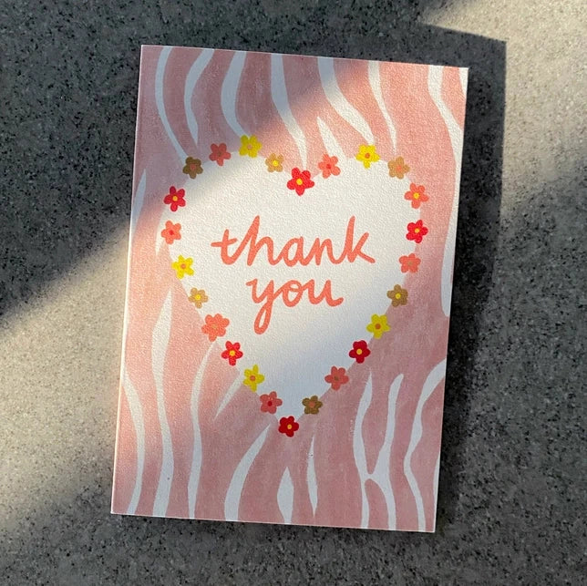 LAUREN SISSON STUDIO- "Thank You" Mini Card