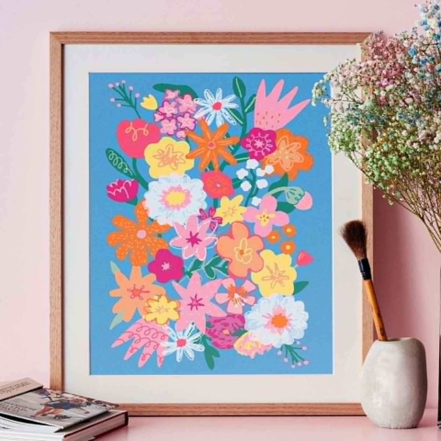 JOURNEY OF SOMETHING- PAINT BY NUMBERS - WILDFLOWERS