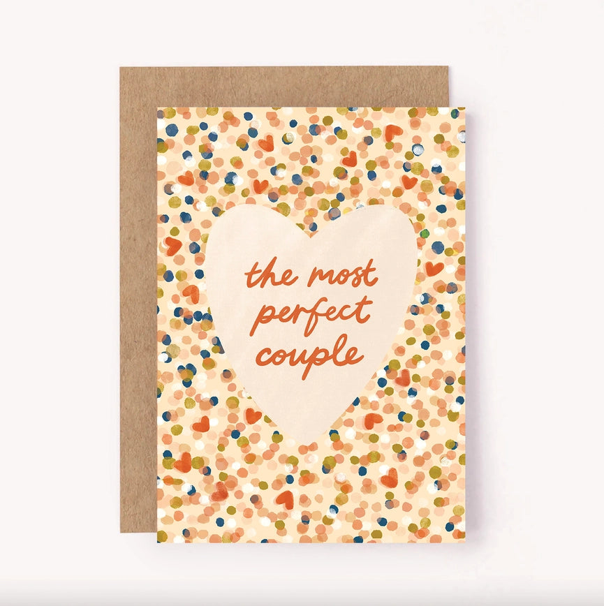 LAUREN SISSON STUDIO- "Most Perfect Couple" Wedding or Engagement Card