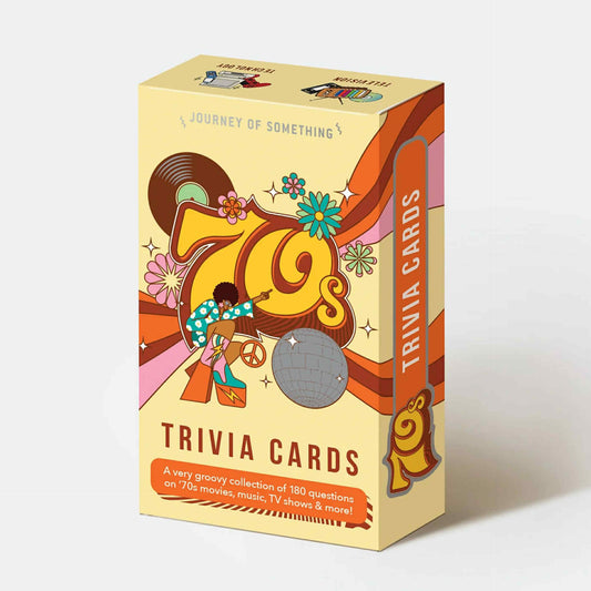 JOURNEY OF SOMETHING- 70'S TRIVIA CARDS