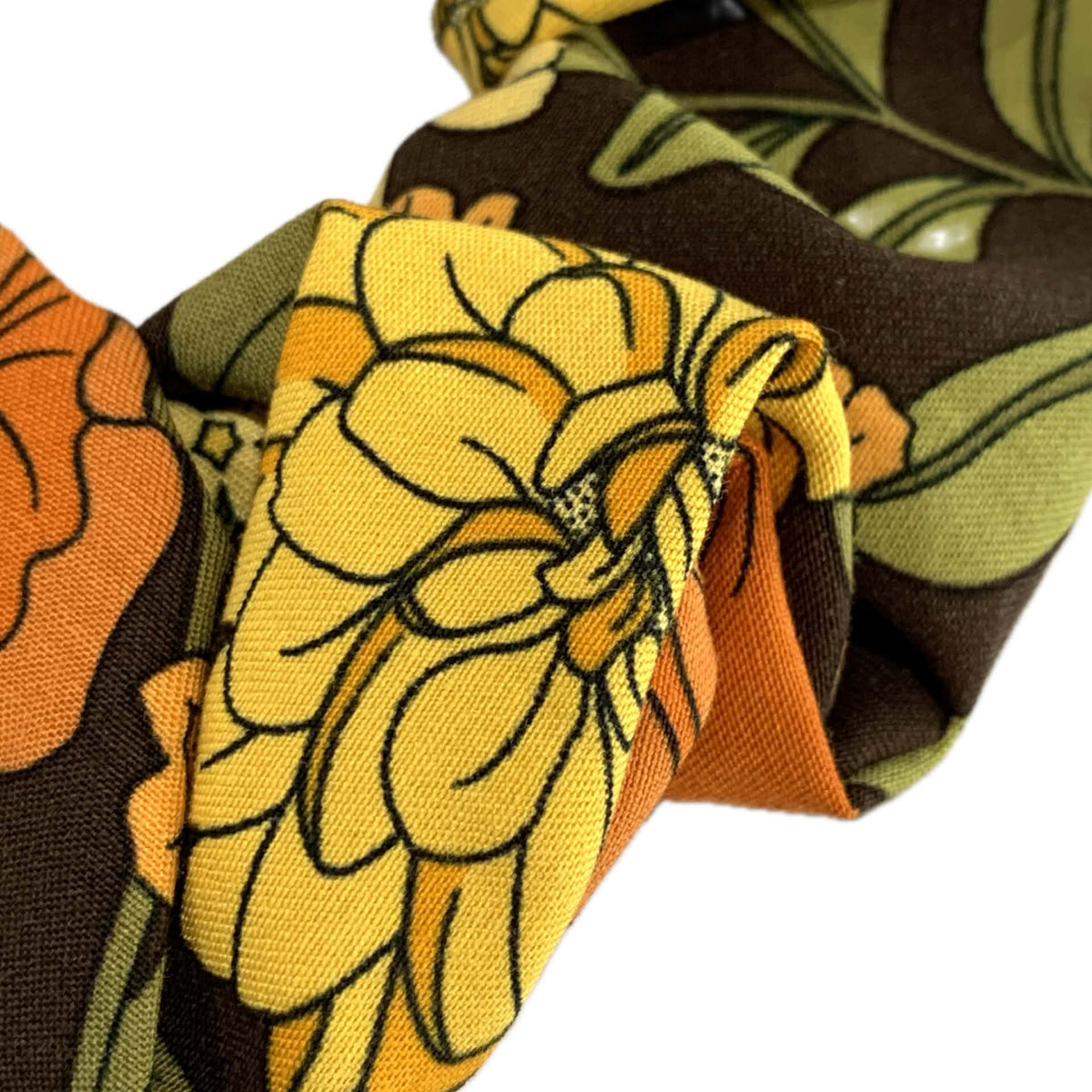 MUMMA WHOOPEE - "RETRO FLOWERS" REGULAR SCRUNCHIES