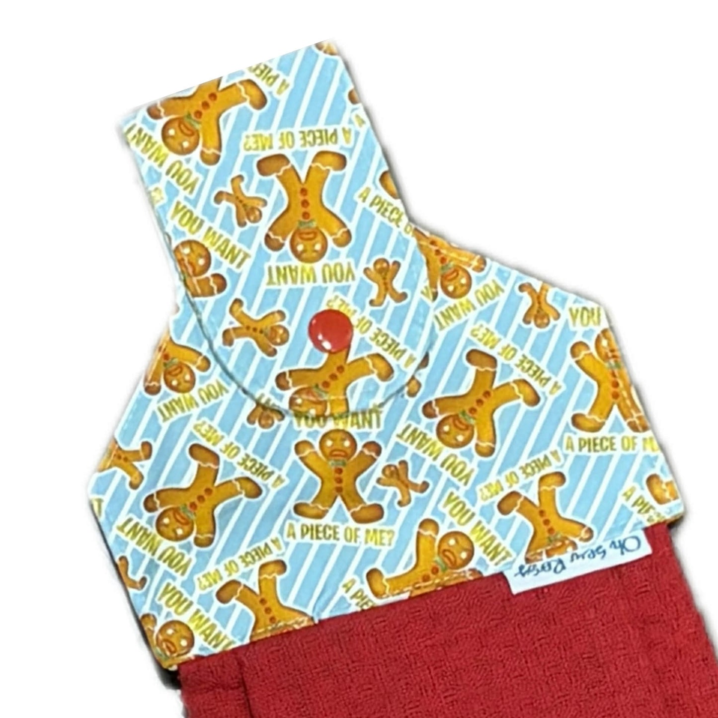 OH SEW ROSY: Hanging Towels -Christmas Gingerbread