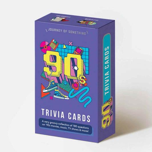 JOURNEY OF SOMETHING- 90'S TRIVIA CARDS