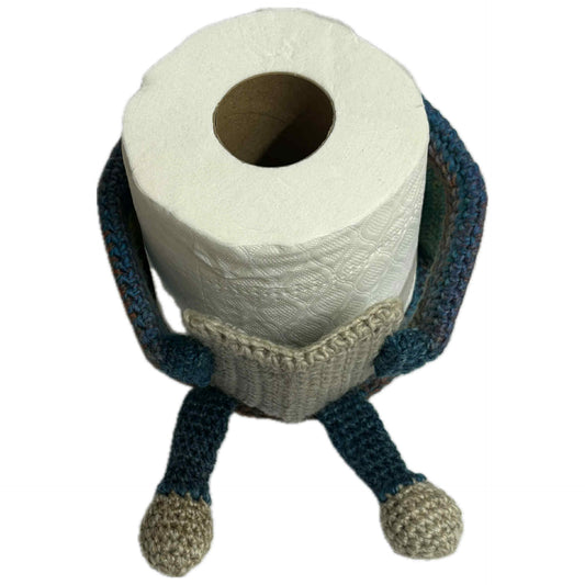 FIBRESCAPE - Book Reader Toilet Paper Holder - Dark Rainbow