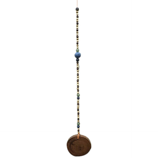 INSPIRED BY NATURE - Hanging Verandah Art – QLD Maple and Blue Beads