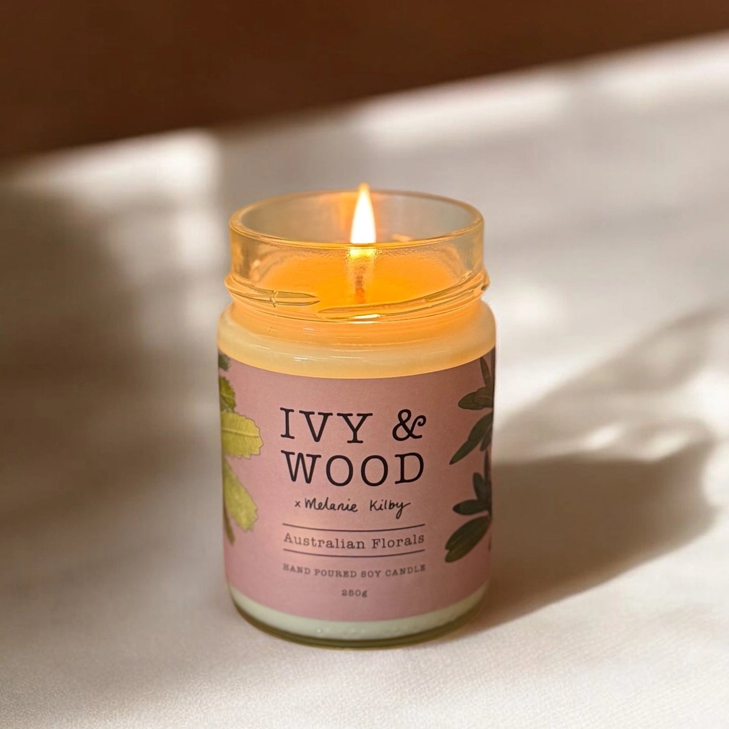 IVY & WOOD - Australian Florals Scented Candle - 'Australiana' Collection