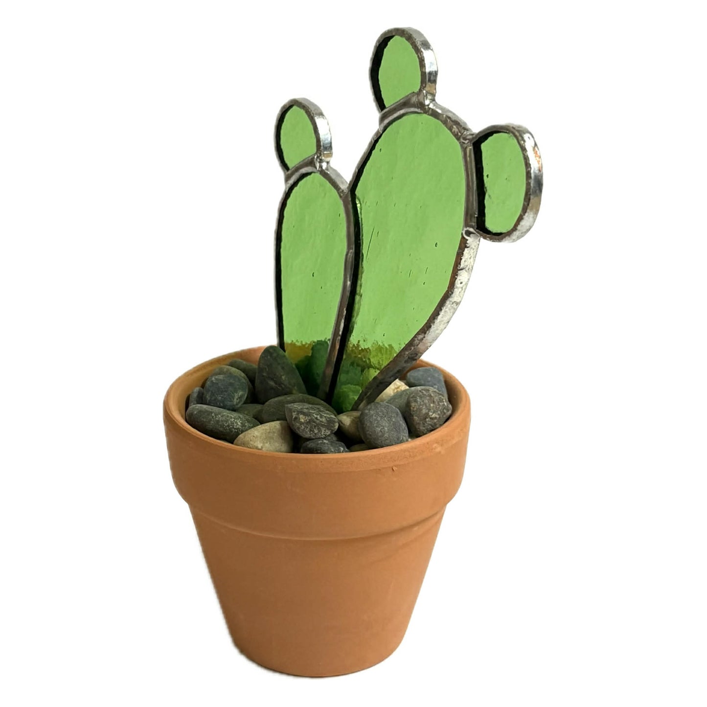 SWAN GLASS - SUCCULENT - STAINED GLASS ORNAMENT #9