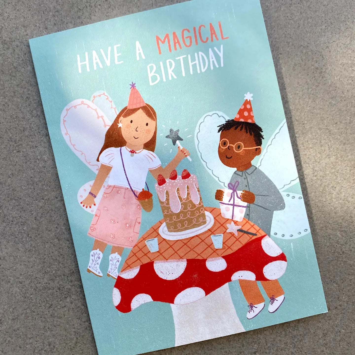 LAUREN SISSON STUDIO- "Have a Magical Birthday" - Blank Greeting Card