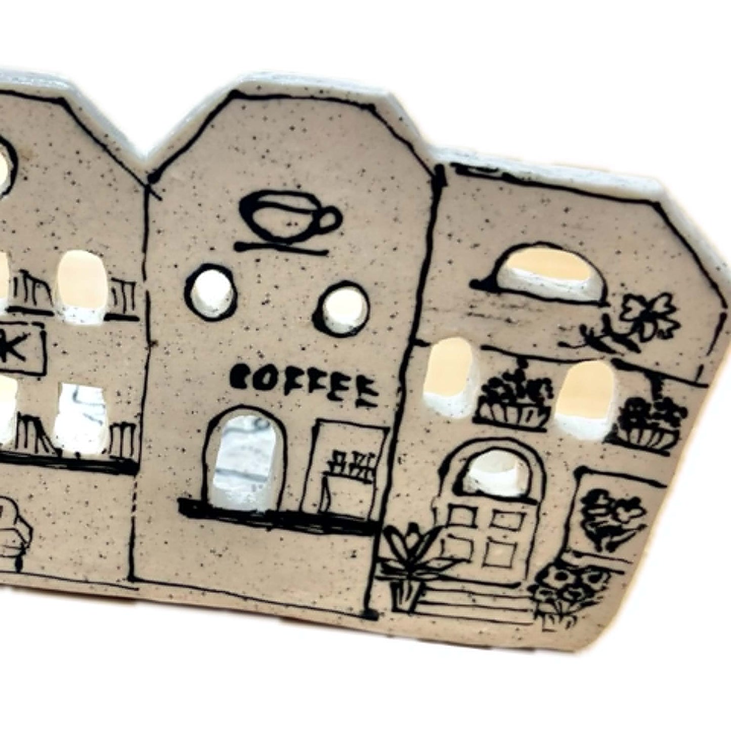 BELOVED POTTERY - Village - Tea Light Holder 10