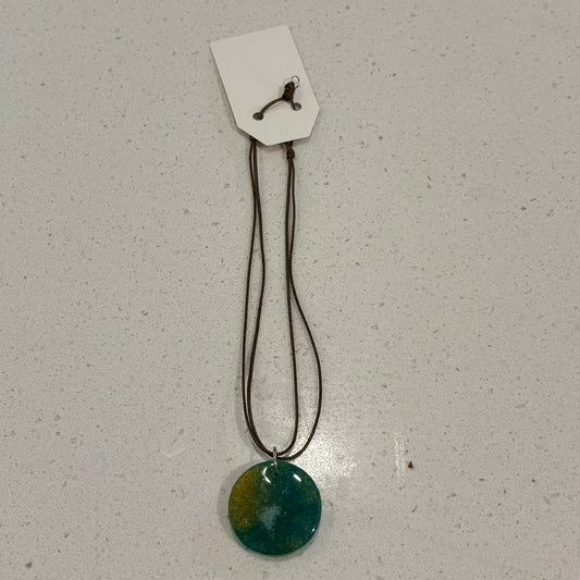 BRENDA STONE ART - Adjustable Ocean Pendant