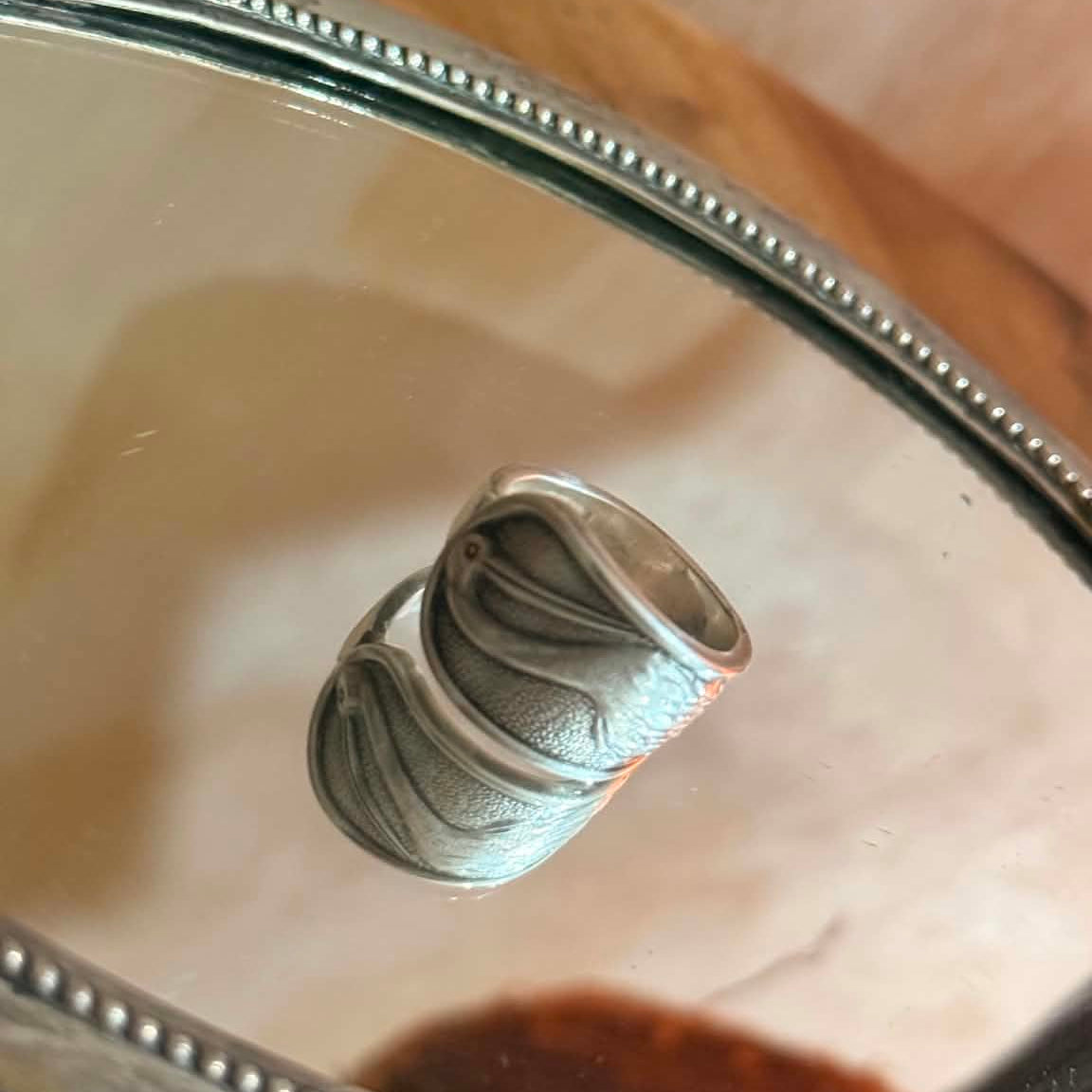 MOLLY MADE - "Dr. Stork" Spoon Handle Ring
