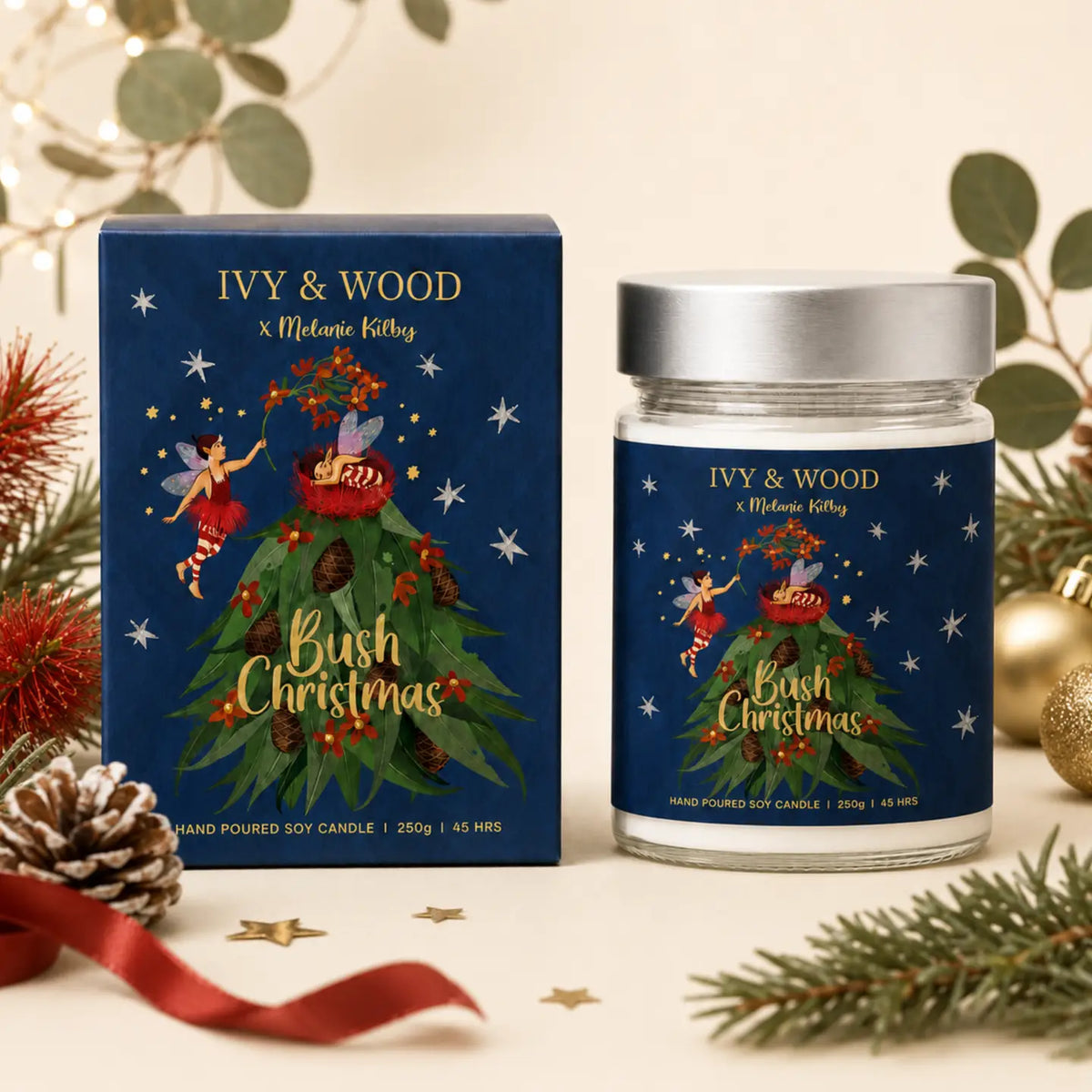 IVY & WOOD - "Bush Christmas"-Limited Edition Christmas Candle
