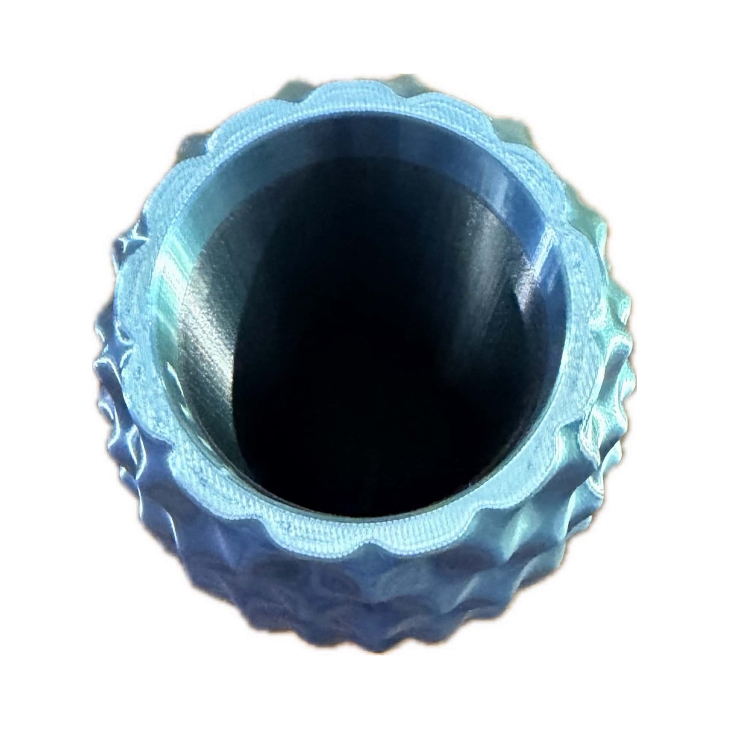 DWAYNSKI.3D - "Dimpla" Vase - Blue Hawaii
