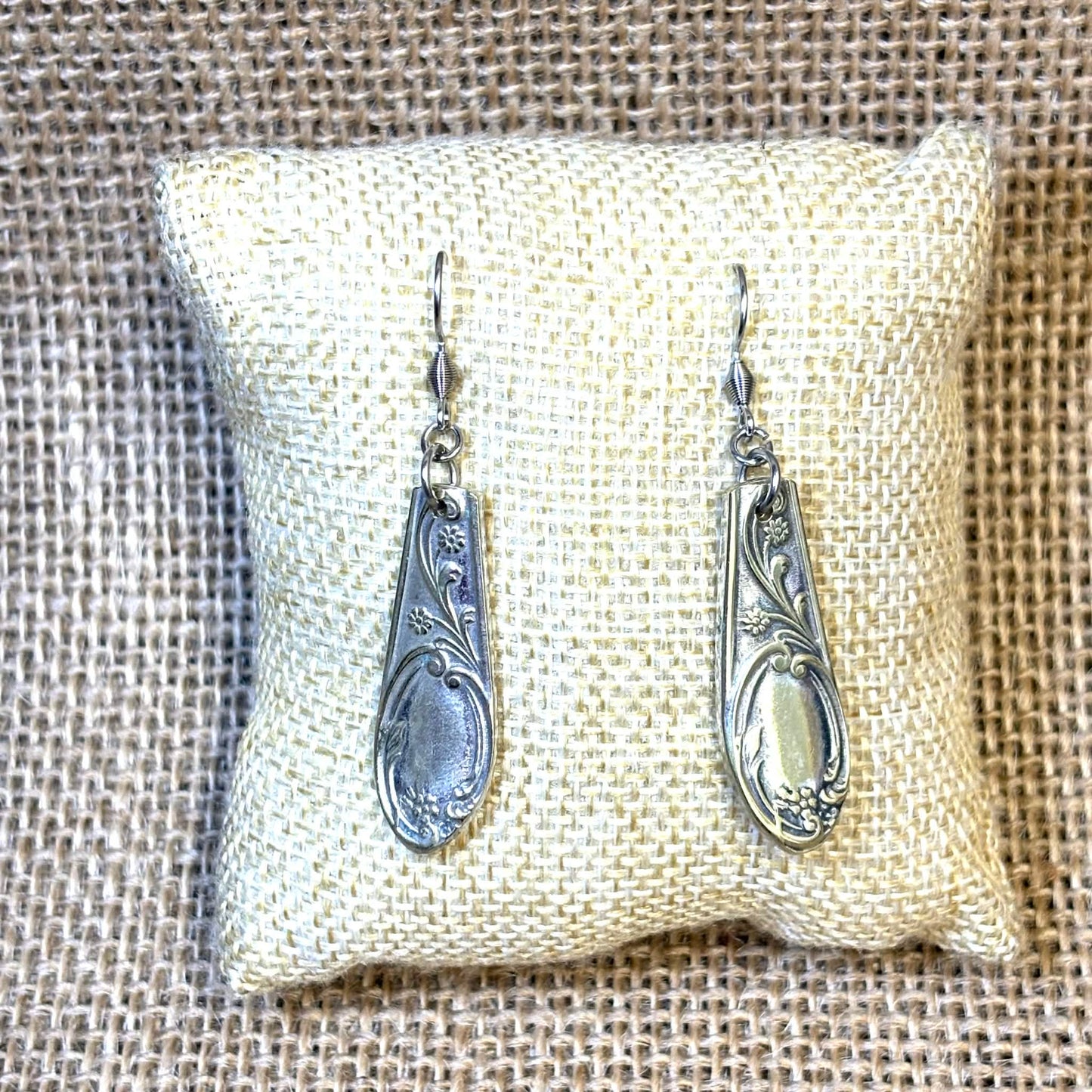 MOLLY MADE- Vintage Teaspoon Handle Earrings