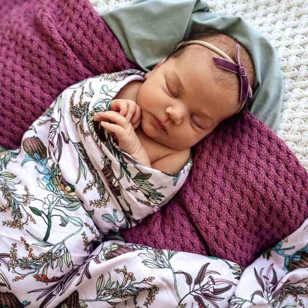 Snuggle Hunny- Banksia Organic Muslin Wrap