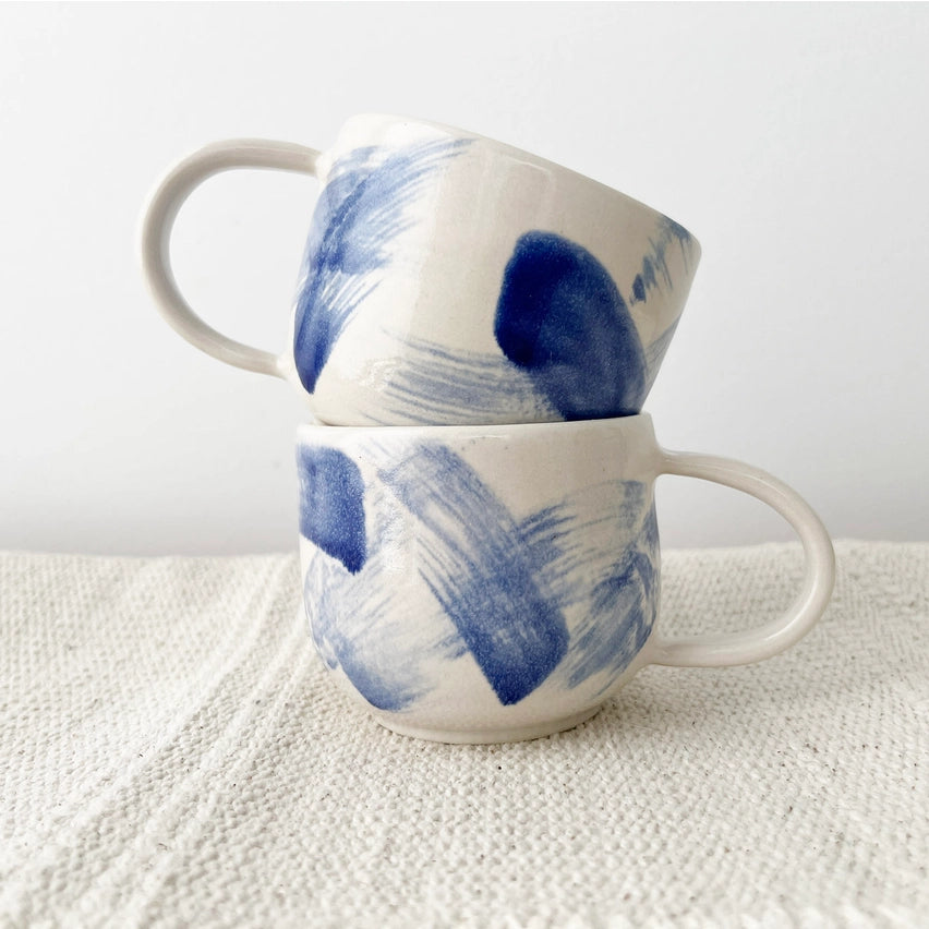ELI C STUDIO- Ocean Breeze Handmade Ceramic Mug