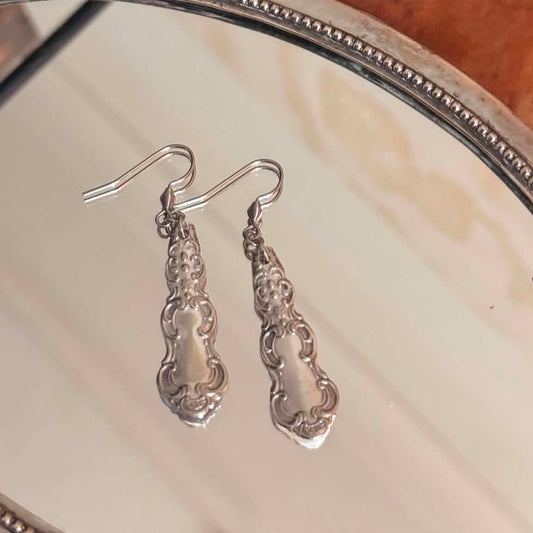 MOLLY MADE- Decorative Vintage Spoon Tip Earrings