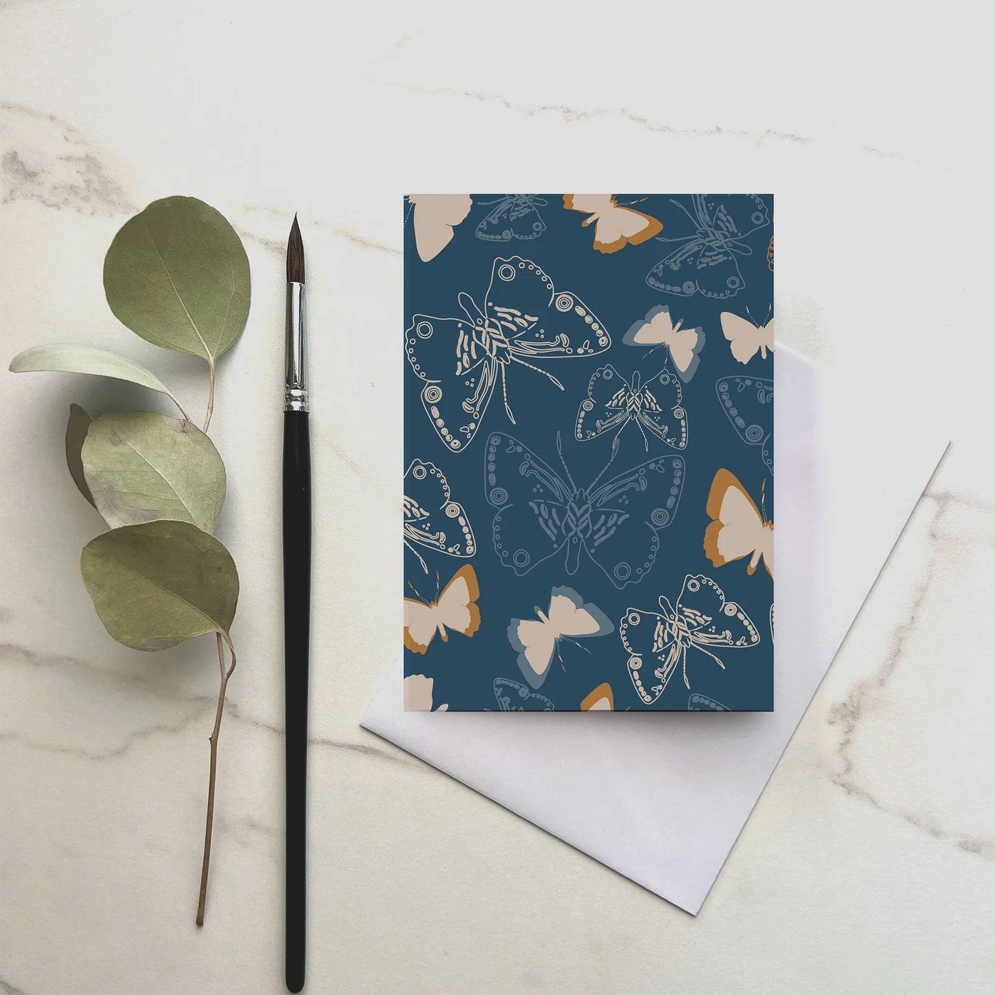 ESZTER'S CREATIONS- "Butterflies"- Greeting Card