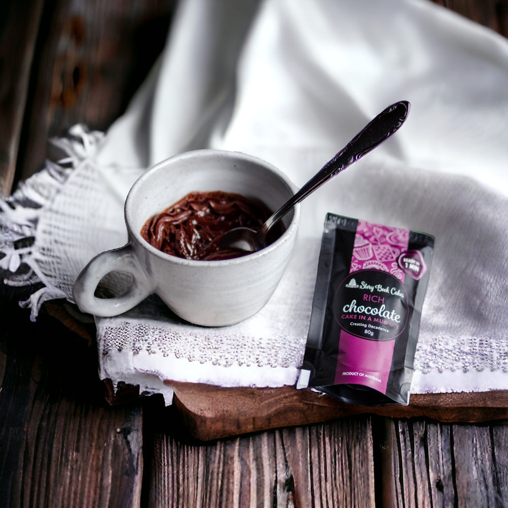 STORYBOOK CAKES - Rich Chocolate Mud Cake in a Mug