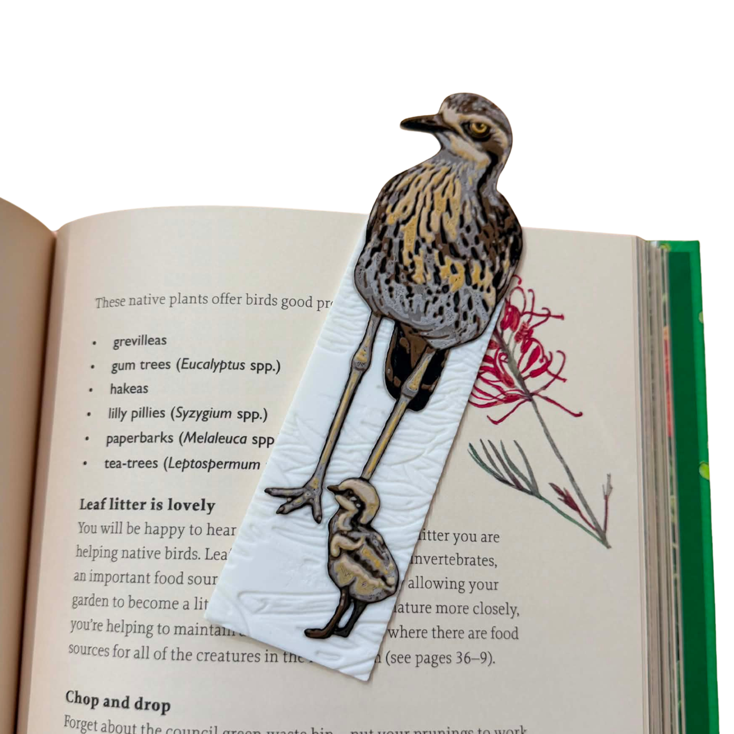 DWAYNSKI.3D - "Curlew" Urban Birds Bookmark