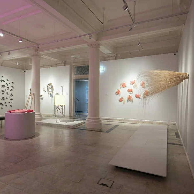 RAEWYN BIGGS ARTWORK - Dust Bunny #5- A Tidy House Exhibition Series