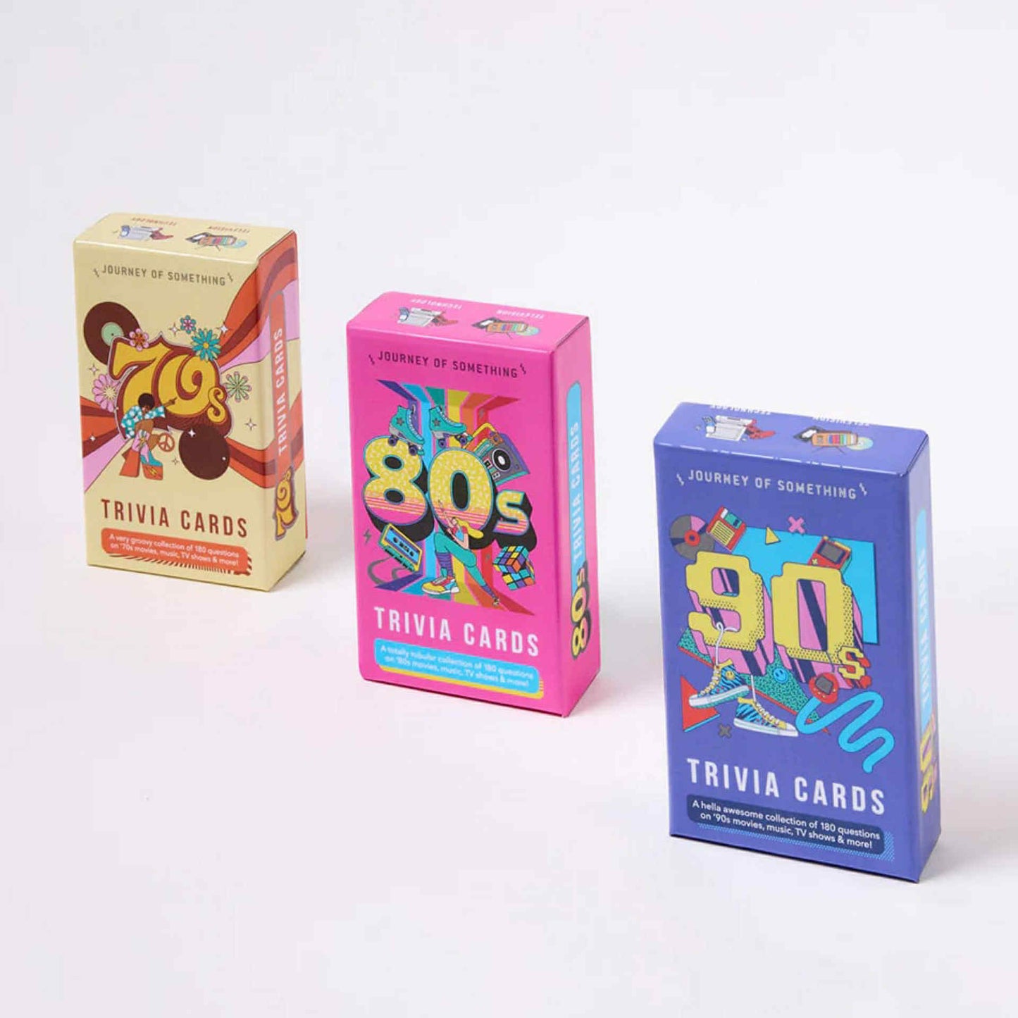 JOURNEY OF SOMETHING- 80'S TRIVIA CARDS