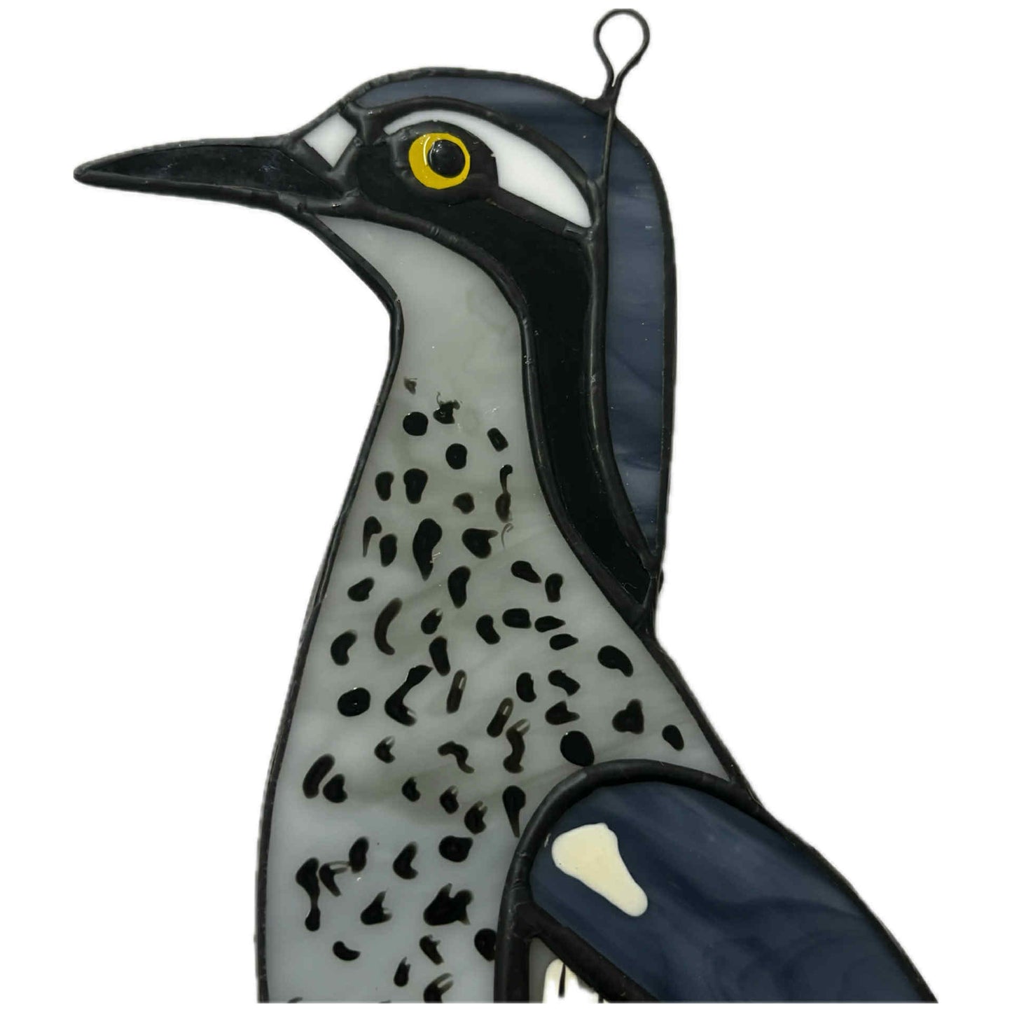 SWAN GLASS - TWILIGHT THE CURLEW (BUSH STONE CURLEW) - Stained Glass Ornament